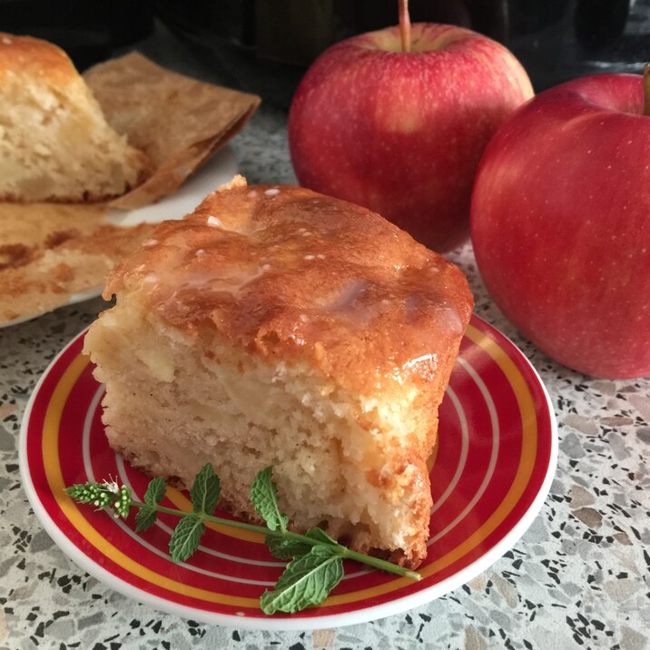 1人用食べきりサイズ！トルコ風しっとりりんごケーキ